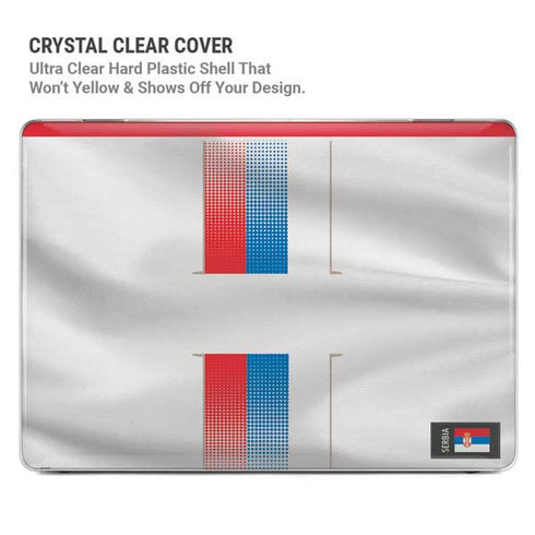 Serbia Soccer Flag MacBook Cases